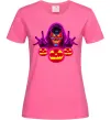 Женская футболка Halloween Ярко-розовый фото