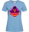 Женская футболка Halloween Голубой фото