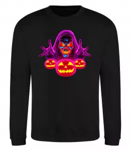 Світшот Halloween Чорний фото