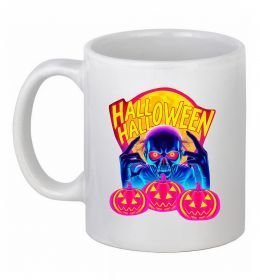 Чашка керамічна Halloween череп Чашка керамічна Halloween череп