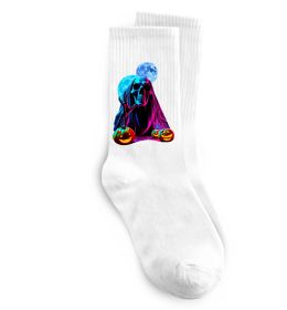 Шкарпетки Halloween череп місяці