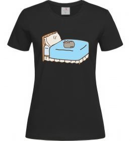 Жіноча футболка Пушин на ліжку Жіноча футболка Пушин на ліжку