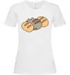 Женская футболка Пушин та хліб Белый фото