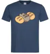 Чоловіча футболка Пушин та хліб Темно-синій Чоловіча футболка Пушин та хліб Темно-синій фото