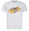 Чоловіча футболка Пушин та хліб Білий Чоловіча футболка Пушин та хліб Білий фото