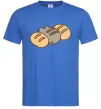 Чоловіча футболка Пушин та хліб Яскраво-синій Чоловіча футболка Пушин та хліб Яскраво-синій фото