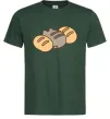 Чоловіча футболка Пушин та хліб Темно-зелений Чоловіча футболка Пушин та хліб Темно-зелений фото