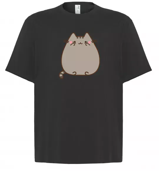 Футболка Оверсайз Пушин Черный фото