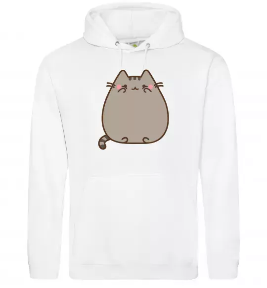 Чоловіча толстовка (худі) Пушин Білий фото