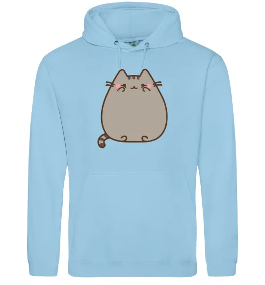 Чоловіча толстовка (худі) Пушин Блакитний фото