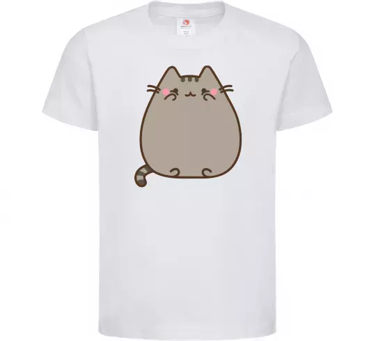 Дитяча футболка Пушин Білий фото