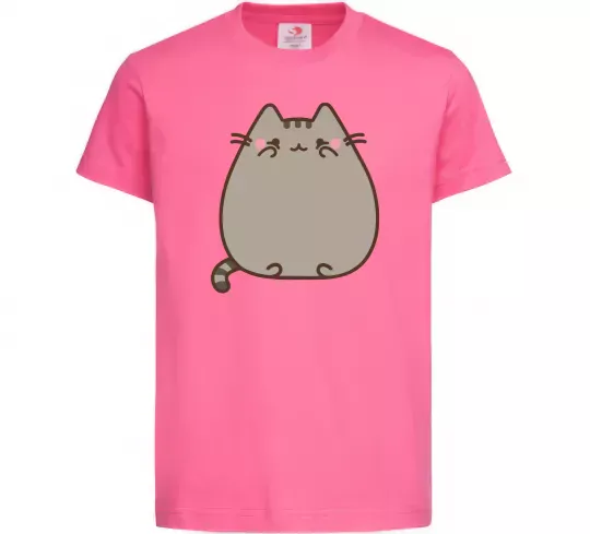 Дитяча футболка Пушин Яскраво-рожевий фото