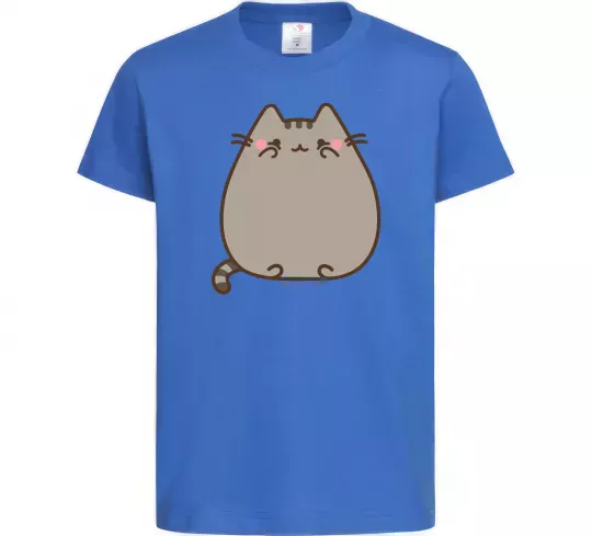 Дитяча футболка Пушин Яскраво-синій фото