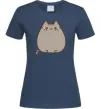 Женская футболка Пушин Темно-синий фото