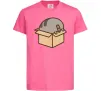 Детская футболка Пушин в коробці Ярко-розовый фото