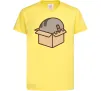 Детская футболка Пушин в коробці Лимонный фото