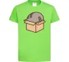 Детская футболка Пушин в коробці Лаймовый фото