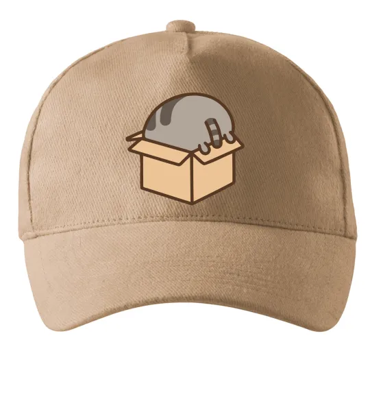 Кепка Пушин в коробці Песочный фото