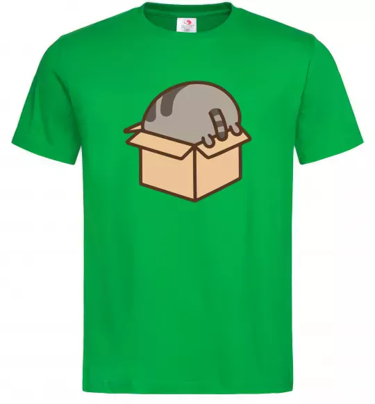 Мужская футболка Пушин в коробці Зеленый фото