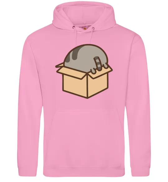 Женская толстовка (худи) Пушин в коробці Розовый фото