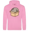 Женская толстовка (худи) Пушин в коробці Розовый фото