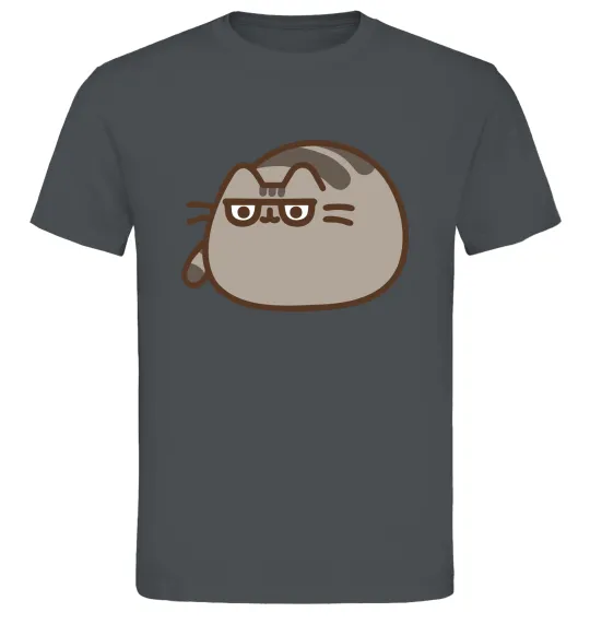 Мужская футболка Пушин погляд Графит фото