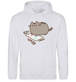 Женская толстовка (худи) Пушин малює