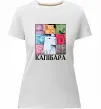 Женская премиум футболка Капібари Белый фото
