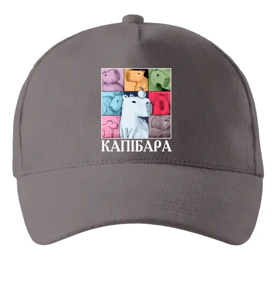 Кепка Капібари Сірий фото