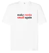 Футболка Оверсайз Make russia small again Белый Футболка Оверсайз Make russia small again Белый фото