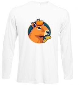 Лонгслив Капібара мандарин