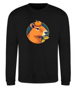 Світшот Капібара мандарин