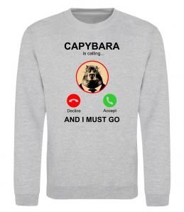 Свитшот Капібара телефонує Свитшот Капібара телефонує