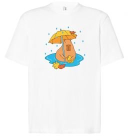 Футболка Оверсайз Осіння капібара