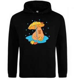 Женская толстовка (худи) Осіння капібара