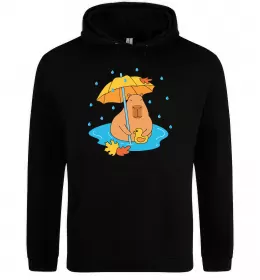 Женская толстовка (худи) Capybara Potter Белый фото