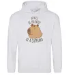 Чоловіча толстовка (худі) Be nice Be friendly Be a Capybara Сірий меланж фото