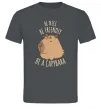 Мужская футболка Be nice Be friendly Be a Capybara Графит фото
