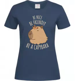 Женская футболка Capybara Potter Черный фото