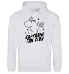 Чоловіча толстовка (худі) Capybara fan club Сірий меланж Чоловіча толстовка (худі) Capybara fan club Сірий меланж фото