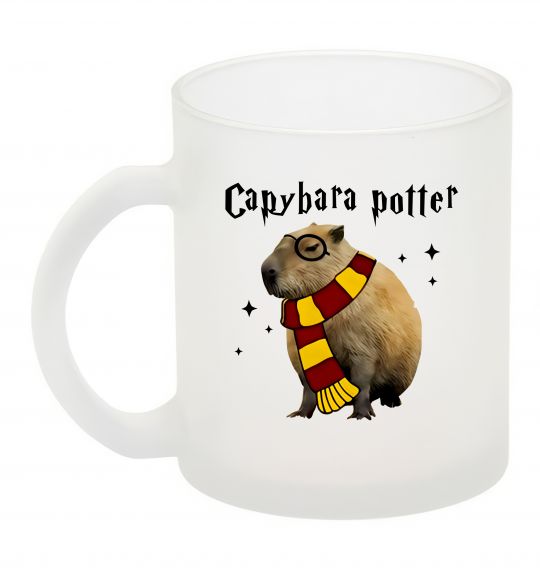 Чашка стеклянная Capybara Potter Фроузен фото