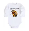 Дитячий бодік Capybara Potter Білий фото