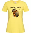 Женская футболка Capybara Potter Лимонный фото