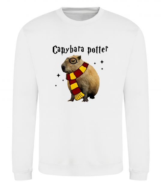 Свитшот Capybara Potter Белый фото