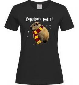 Женская футболка Capybara Potter