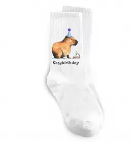 Носки Capybirthday Белый фото
