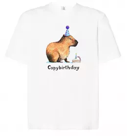 Футболка Оверсайз Capybara Potter Белый фото