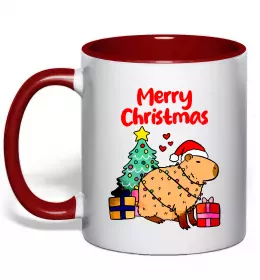 Чашка с цветной ручкой