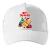 Кепка Merry Christmas Capybara Білий фото