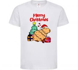 Дитяча футболка Merry Christmas Capybara Дитяча футболка Merry Christmas Capybara